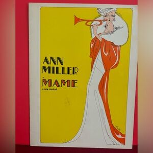 1968 Ann Miller as maim souvenir program from the Broadway show